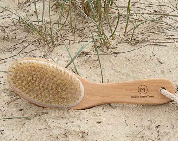 Dry body brush